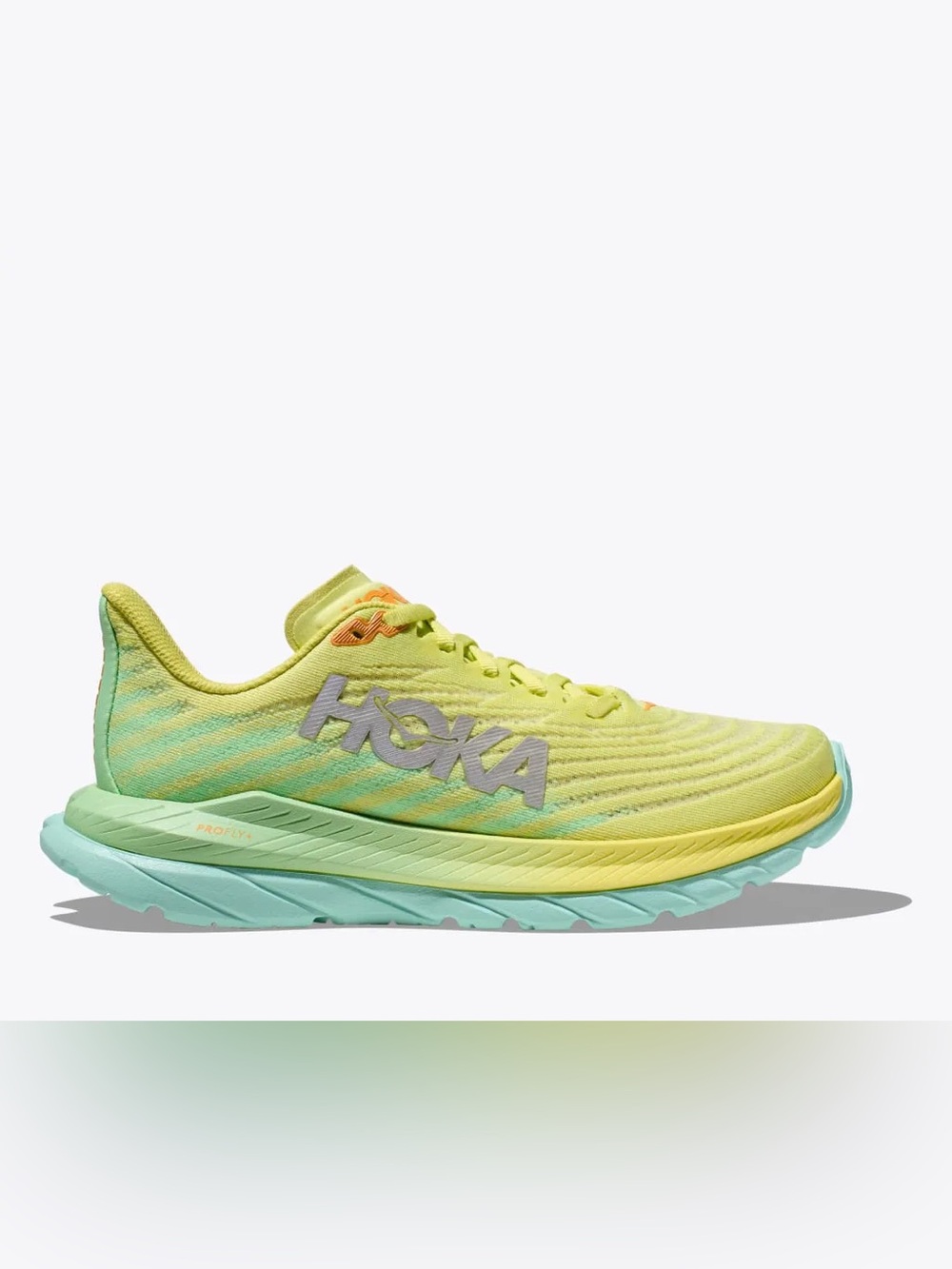 Hoka Women's Mach 5 Runninh sneakers in Citrus Glow